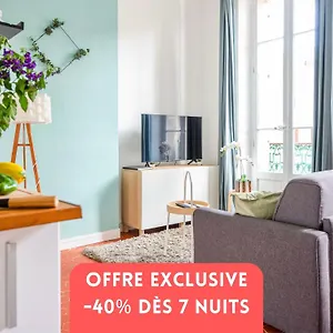  Apartamento Bao Location - Ideal Pro & Couple - Animaux Acceptes - 5min A Pied Centre & Port - Commerces - Plages 1,9km - Parking Gratuit - Wifi Hd Francia